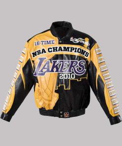 Champions Lakers 2010 Leather Jacket