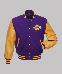 Los Angeles Lakers NBA Varsity Bomber Jacket