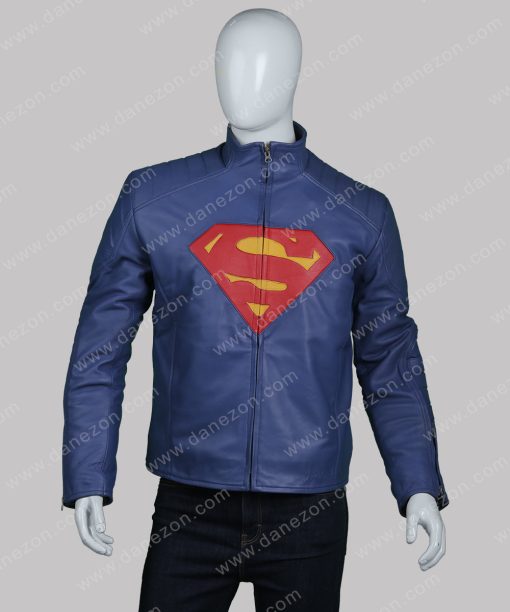 Superman Man of Steel Leather Jacket