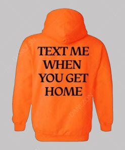 Lonely Ghost Orange Hoodie for Sale