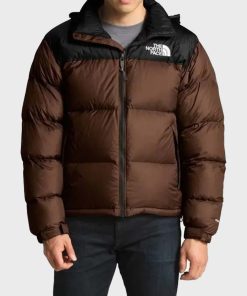 The North Face Brown Hooded Jacket