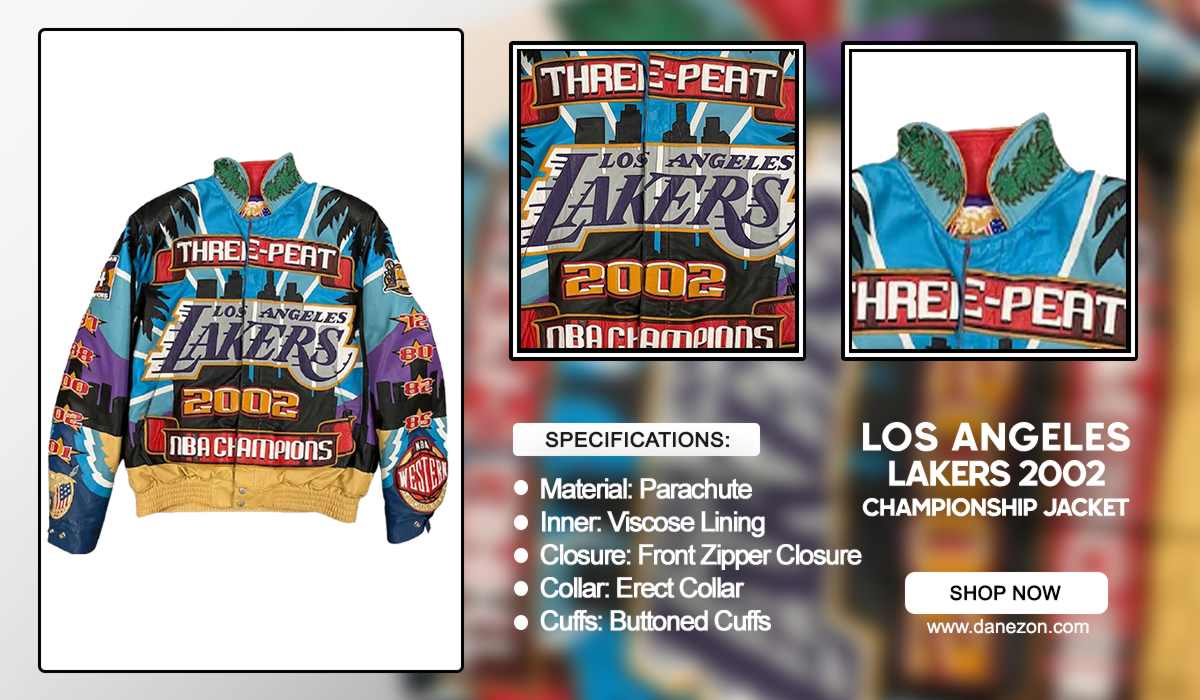 Los Angeles Lakers 2002 NBA Jacket