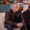 Matt LeBlanc Friends The Reunion Brown Quilted Leather Jacket
