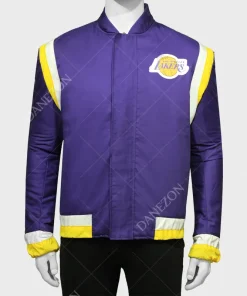 NBA Lakers Warm Up Purple Jacket