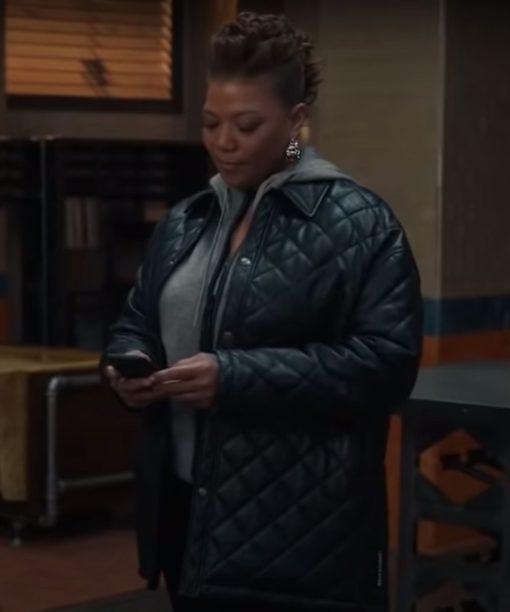 The Equalizer Ep07 Robyn McCall Quilted Leather Jacket