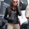 Eternals (2021) Angelina Jolie Black Jacket