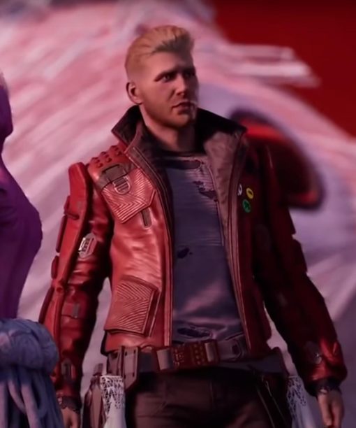 Star Lord Guardian of the Galaxy Leather Jacket