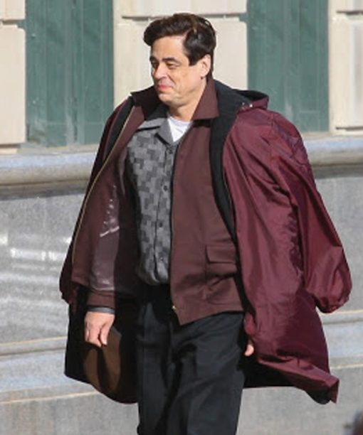 Benicio del Toro No Sudden Move Cotton Jacket