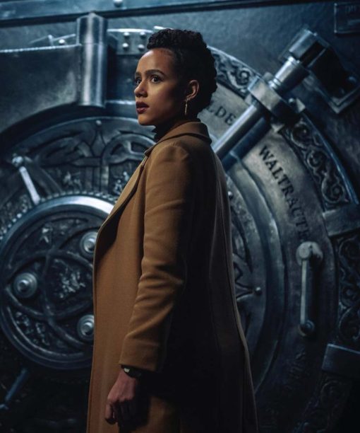 Nathalie Emmanuel Army of Thieves Trench Coat