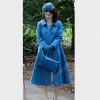 Mrs. Maisel S04 Rachel Brosnahan Blue Coat