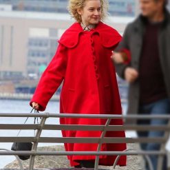 Modern Love Julia Garner Red Coat