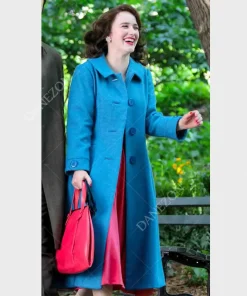 Miriam Maisel Blue Trench Coat