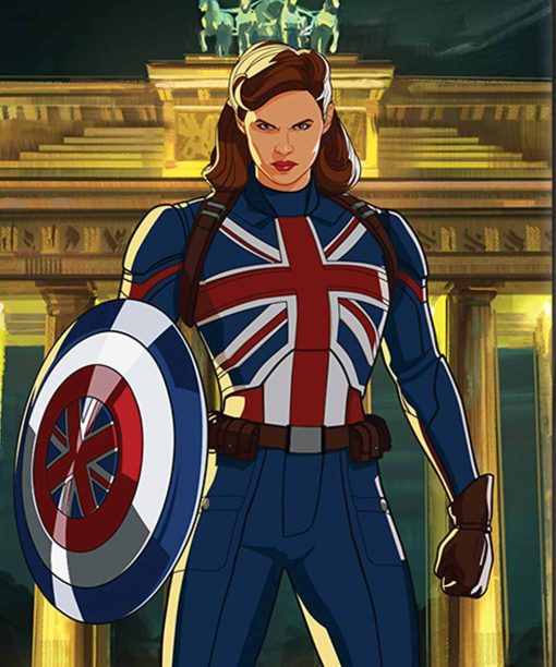 What If Peggy Carter Leather Jacket