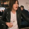 The L Word Generation Q Black Motorcycle Leather Jacket