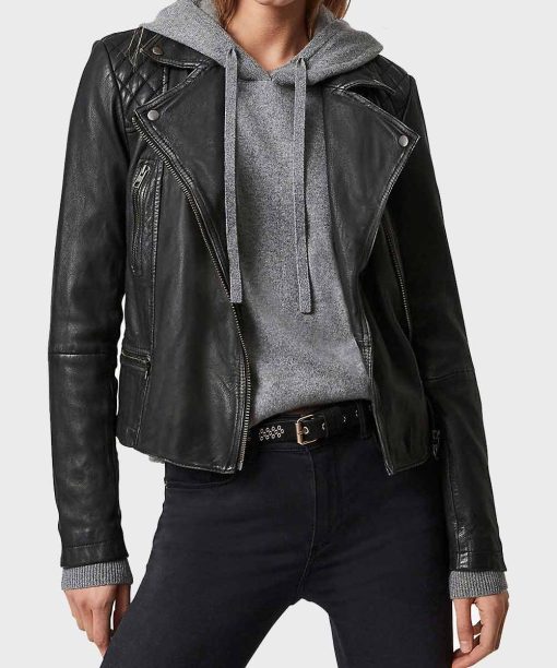 Ellie Taylor Ted Lasso Leather Jacket