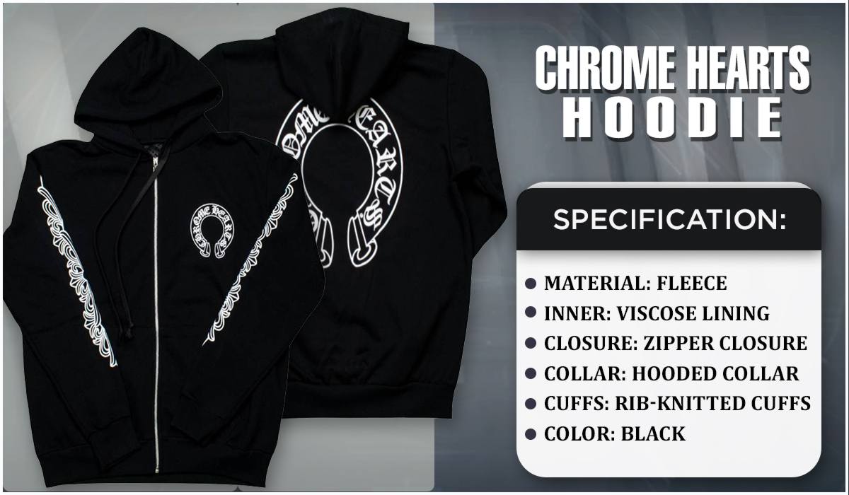 Chrome Hearts Floral Hoodie