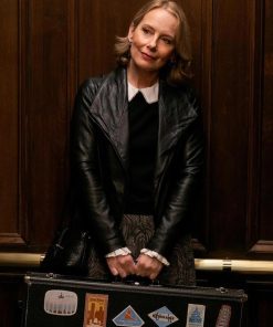 Amy Ryan Only Murders in the Building Leather Jacket