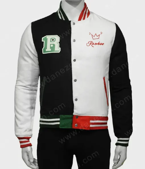 Ranboo Multicolor Varsity Jacket