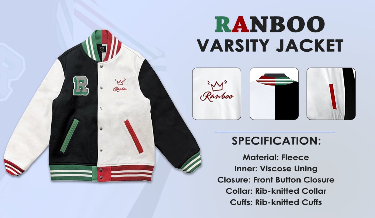 Ranboo R Varsity Jacket