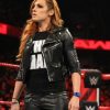 WWE Becky Lynch Black Biker Jacket
