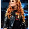 WWE Becky Lynch Biker Leather Jacket