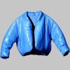 Kanye West Yeezy Blue Puffer Jacket