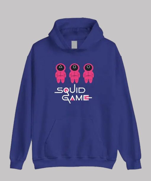 Squid Game Blue Hoodie