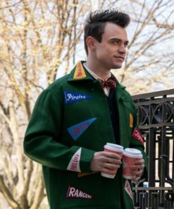 Gossip Girl Thomas Doherty Jacket With Patches