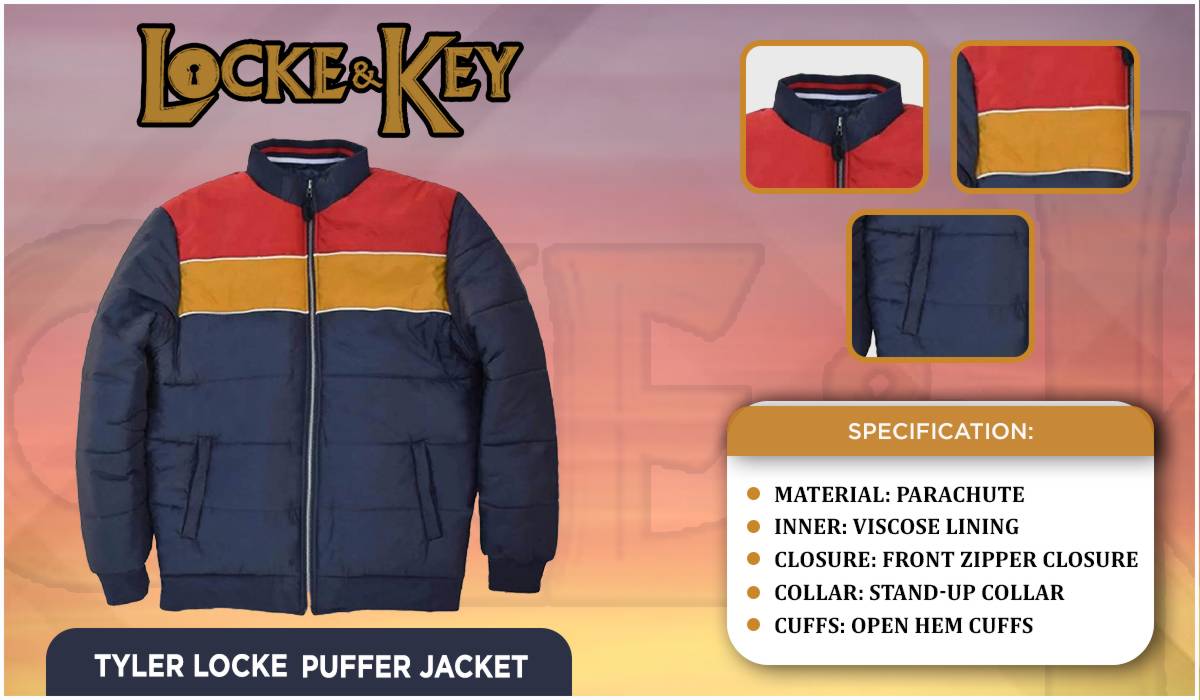 Locke and Key Tyler Locke Puffer Jacket