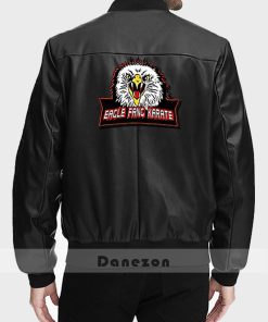 Fang Karate Black Bomber Jacket