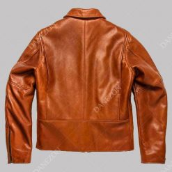 Golden Bear Brown Leather Jacket