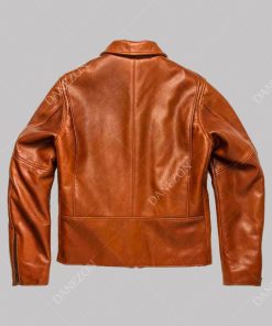 Golden Bear Brown Leather Jacket