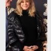 Goldie Hawn Premiere Black Puffer Jacket