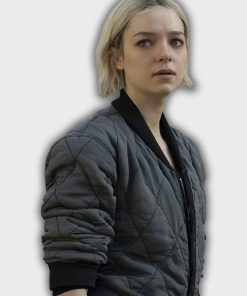 Hanna S03 Esme Creed Miles Quilted Grey Jacket