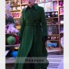 Hawkeye Yelena Belova Green Long Coat