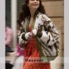 Emily in Paris Lilly Collins Horse Print Jacket