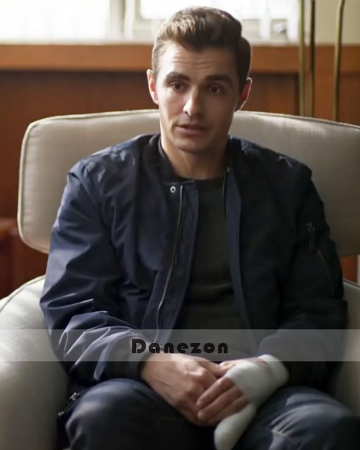 Dave Franco The Now Blue Bomber Jacket