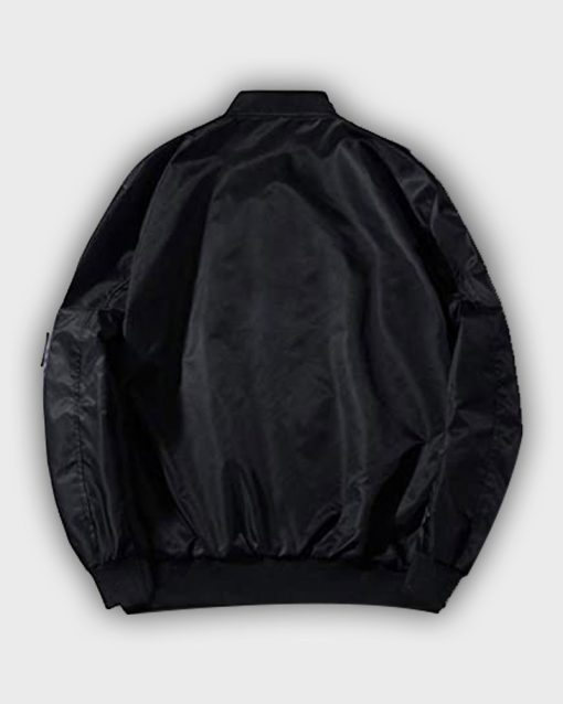 Nasa Black Bomber Jacket for Sale