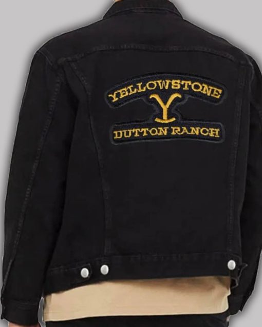 Yellowstone Denim Black Jacket
