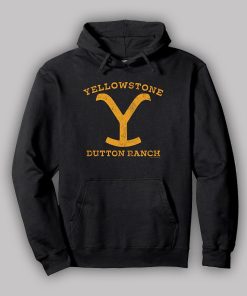 Dutton Ranch Yellowstone Black Hoodie