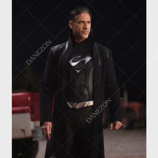 Superman and Lois Adam Rayner Trench Coat
