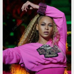 Beyonce Coachella Women Pink Hoodie