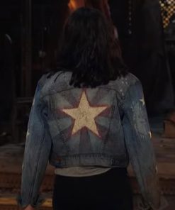 Doctor Strange America Chavez Star Denim Jacket