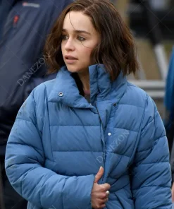 Secret Invasion Emilia Clarke Puffer Coat