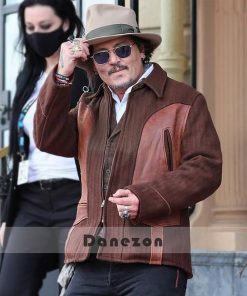 San Sebastian Film Festival Johnny Depp Brown Jacket