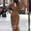 Kendall Jenner Trench Brown Coat