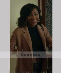 Harlem Camille Brown Trench Coat