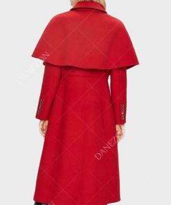 Sabrina Spellman Red Duster Coat