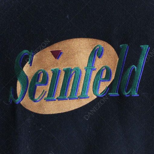 Seinfeld Black Bomber Jacket