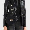 Womens Double Breasted Black Blazer